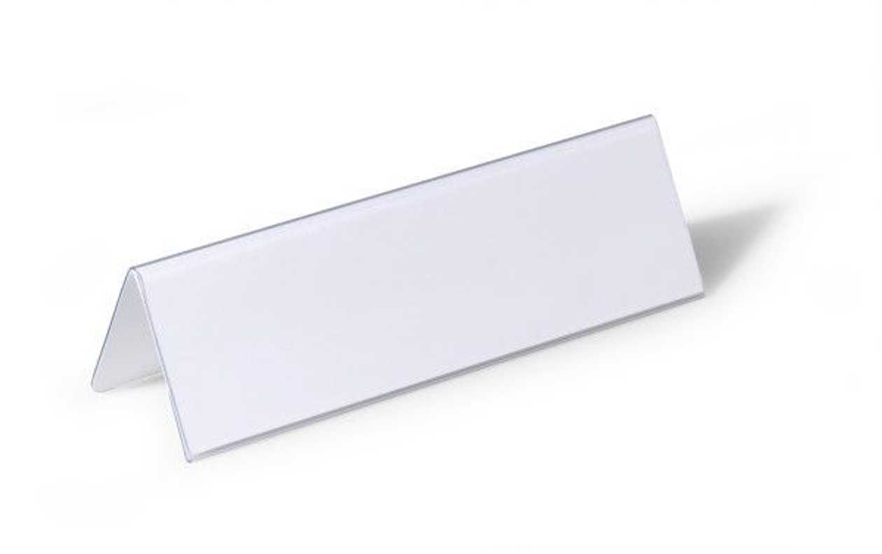 Table Sign Height 61/122xWidth 210 mm Durable 8052 A-shaped, Acrylic