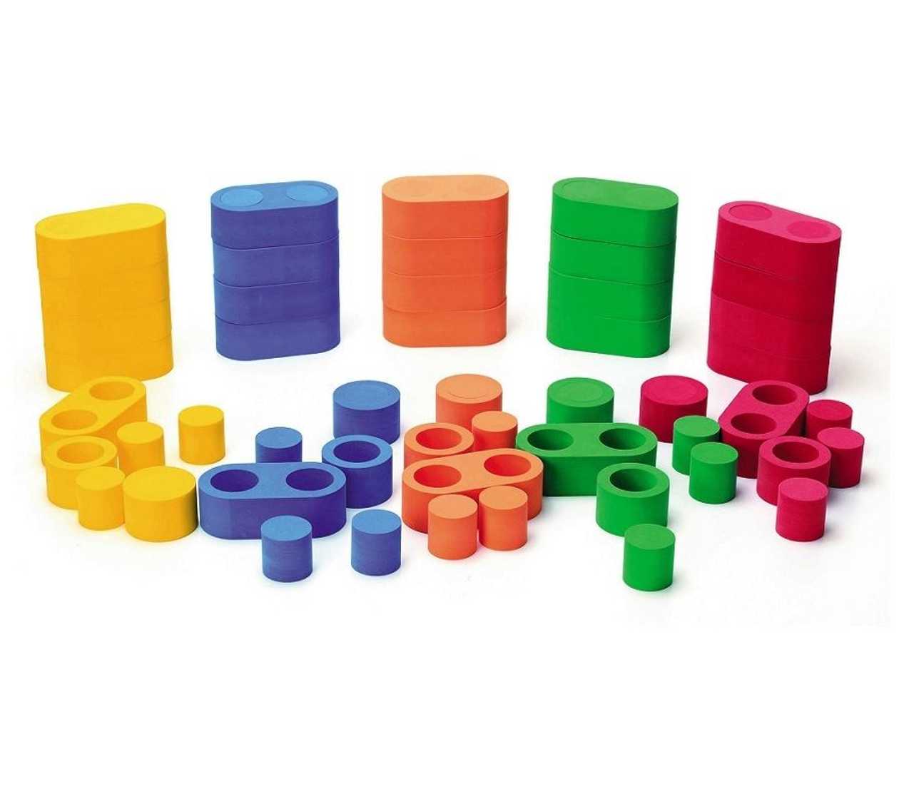 Building Blocks Soft Round, Eva Plastic, 2+