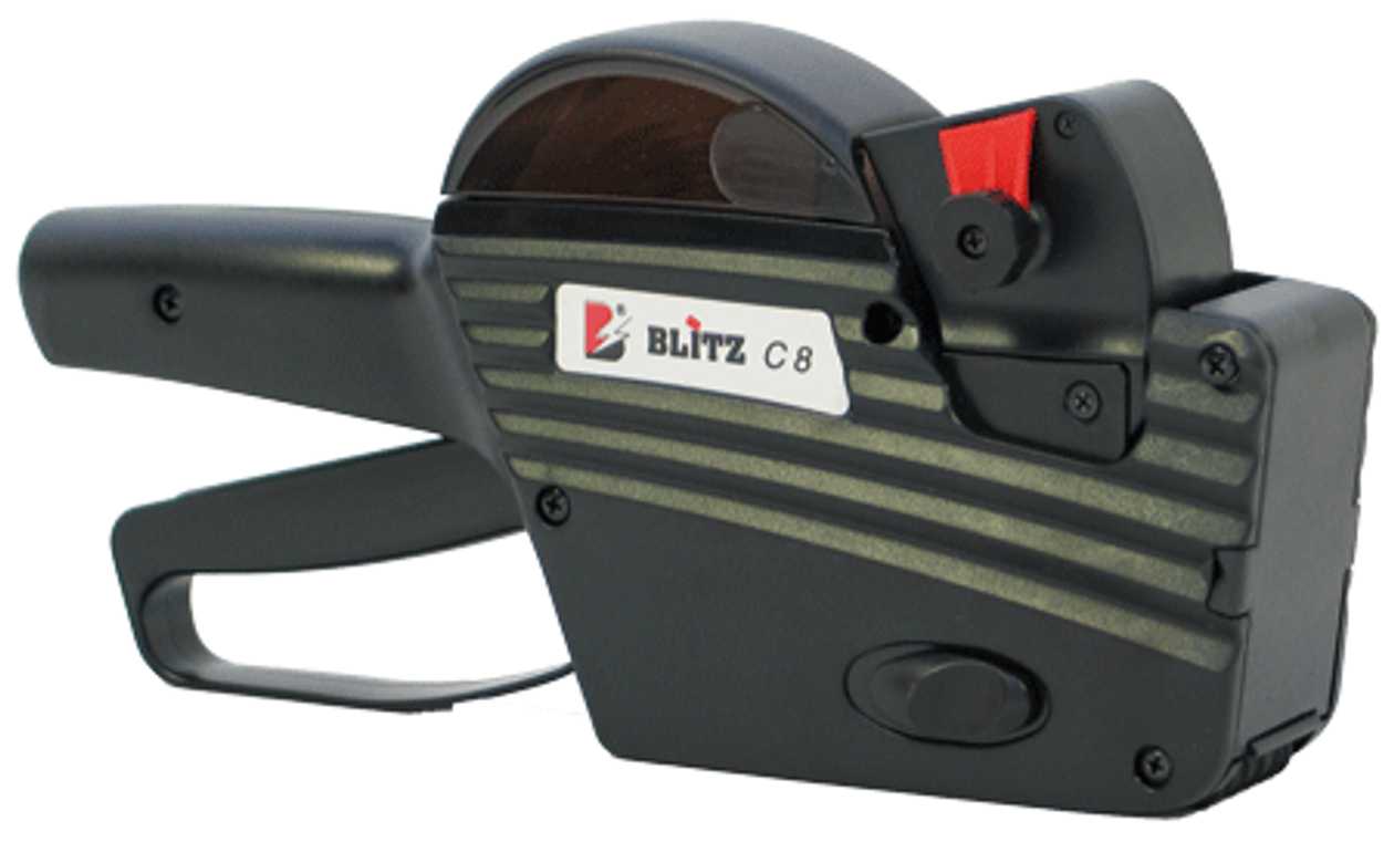 Price gun Blitz C8, Single Rail, 8 Seats
