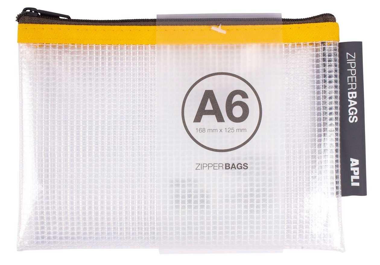 Film Pocket with Zipper A6 Apli Assortment