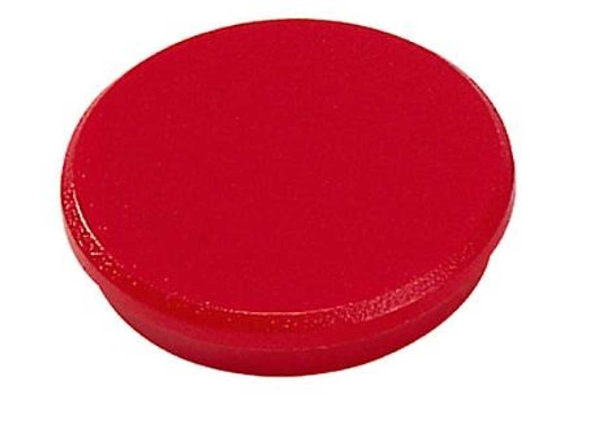Blackboard Magnet 32 mm Red, 4-piece, Dahle