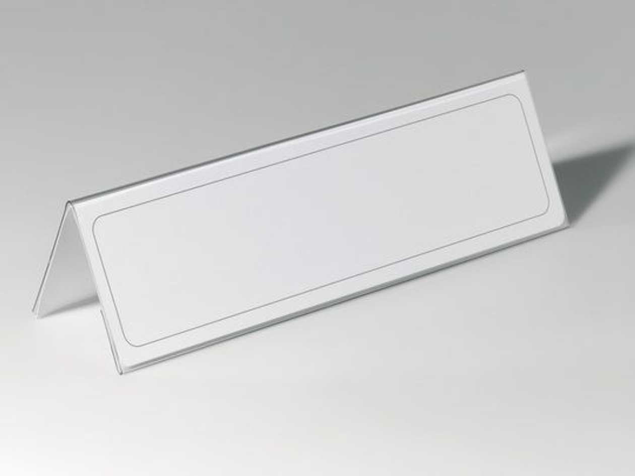 Table Sign Height 105/210x Width 297 mm Durable 8053 A-shaped, Acrylic