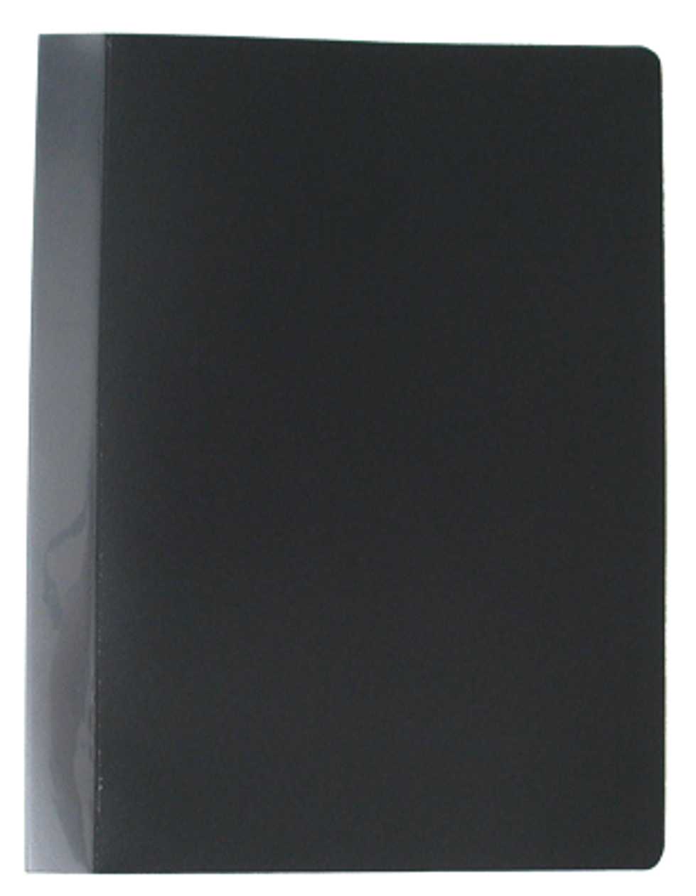 Menu Covers A4 20-pocket Black with Bantex Front Pocket