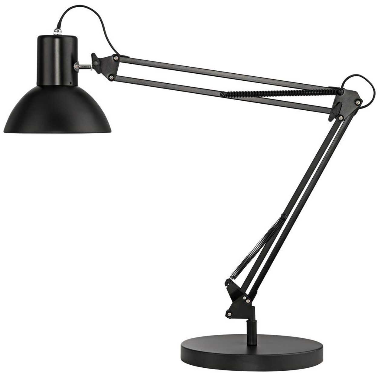 Lamp Unilux Success 80 Black, with Clip And Base/ Add Lamp with E27 Socket