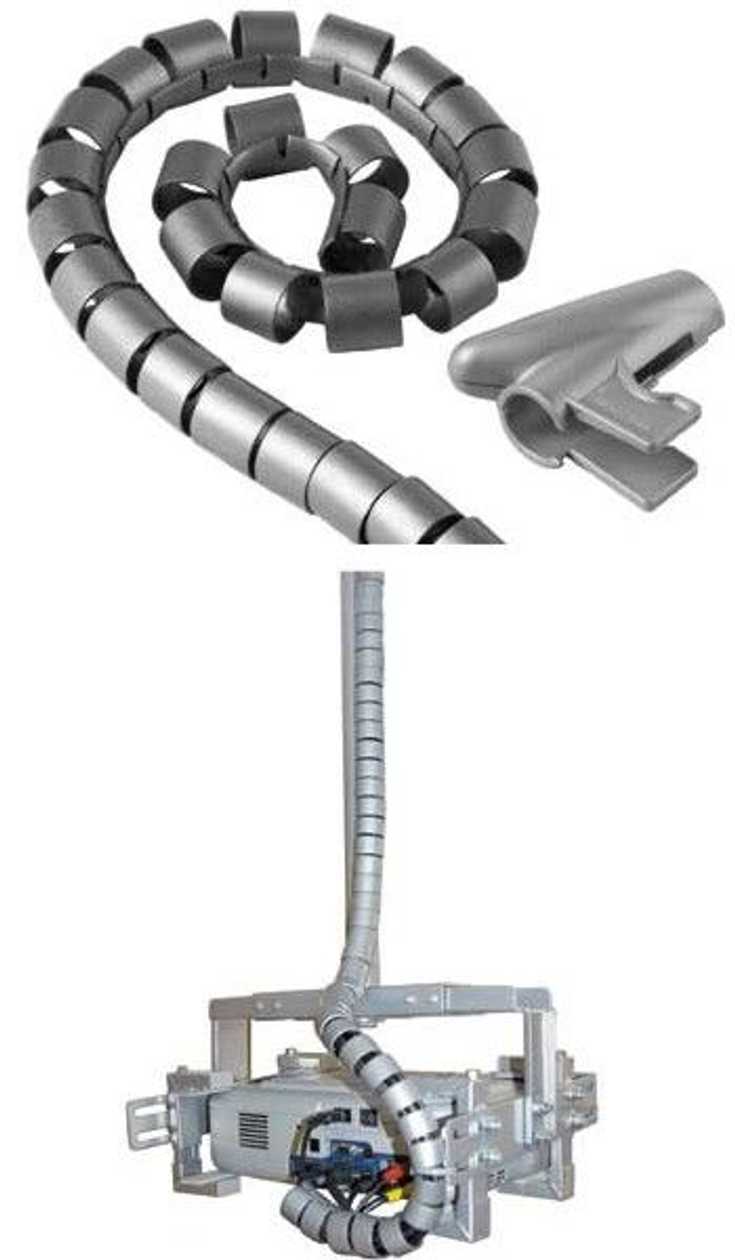 Cable Cover Pipe Hama 30 mm, 1.5m, Silver