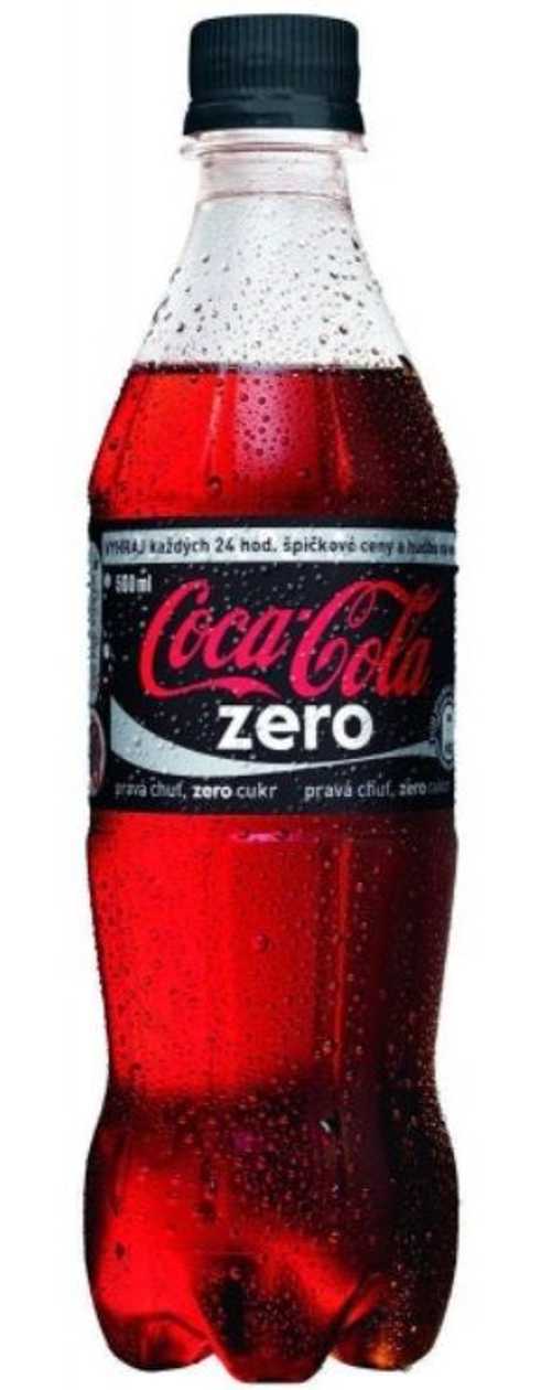 Coca-Cola Zero 0,5 l (Plastic Bottle)