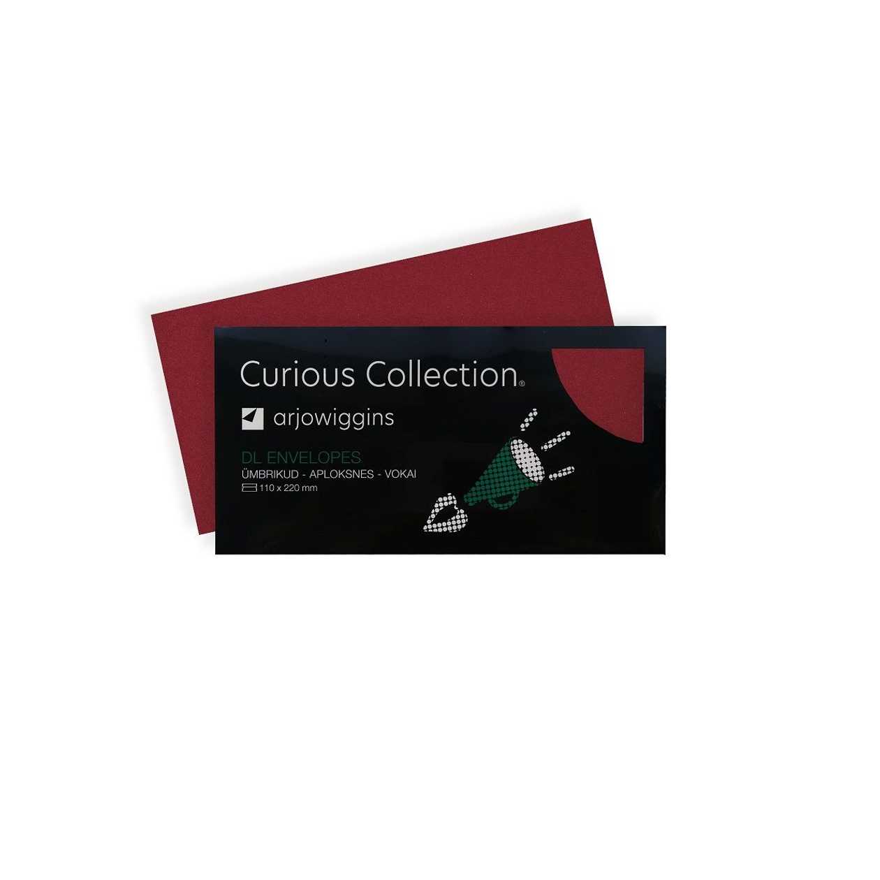 Envelope Curious Metallics Red Lacquer C65/20 120 g