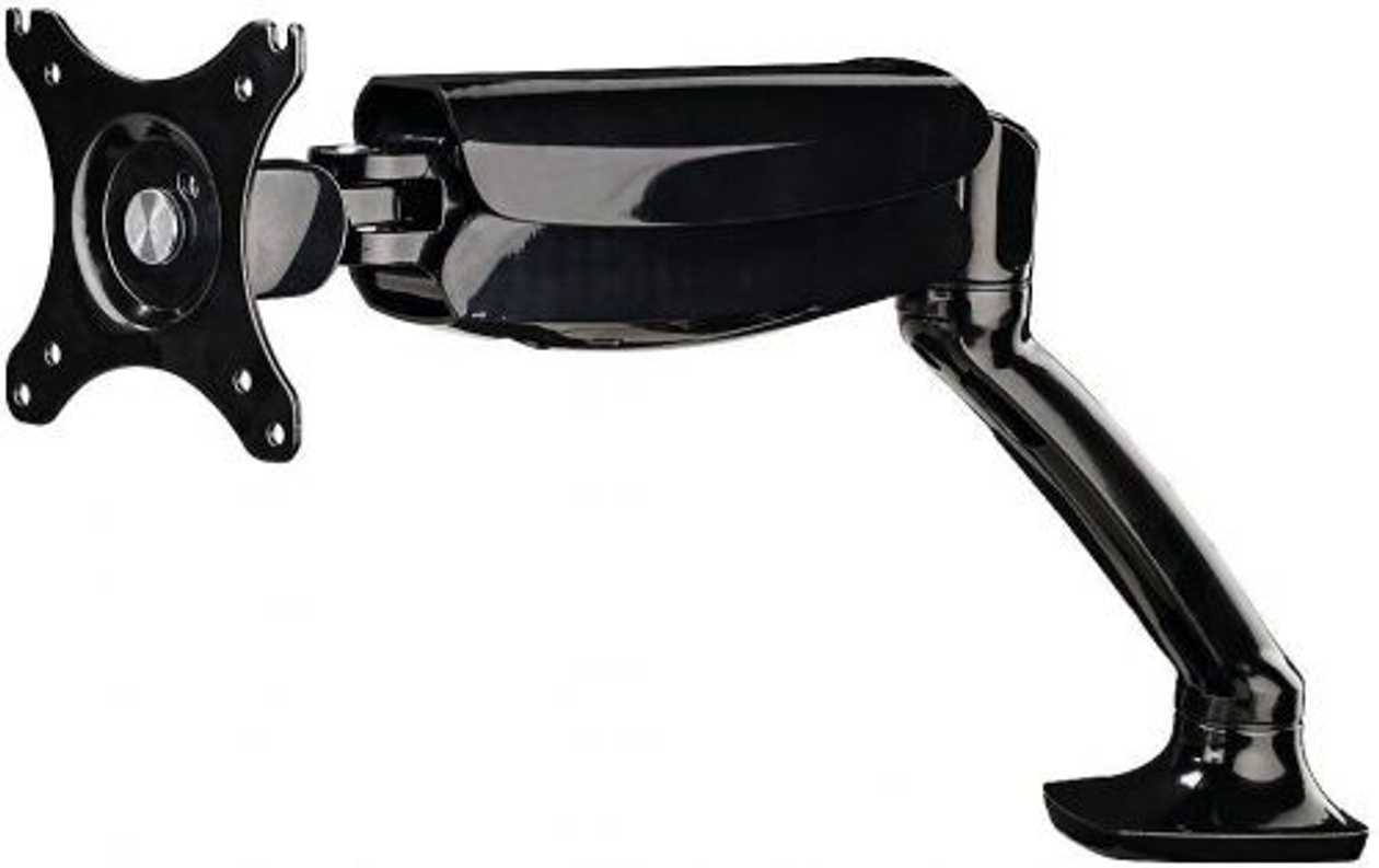 Monitor Desk Mount Hama Fullmotion Monitor Arm, Black/Must. 3 Hinges, 1.5 To 5 Kg, Up To 26" Air Spring (Pneumatic Spring)