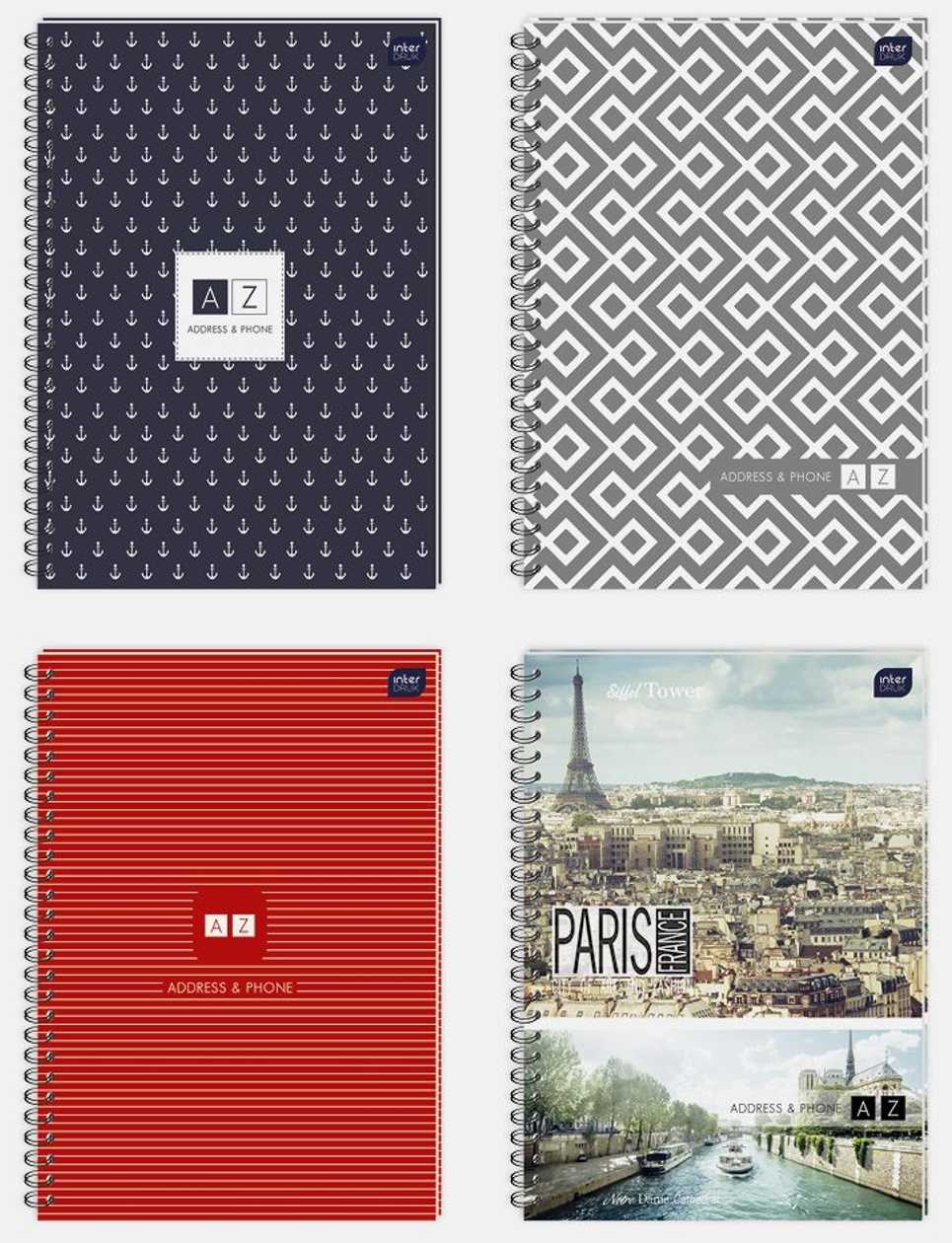 Notepad -Address+Phone, A5, Line, Interdruk