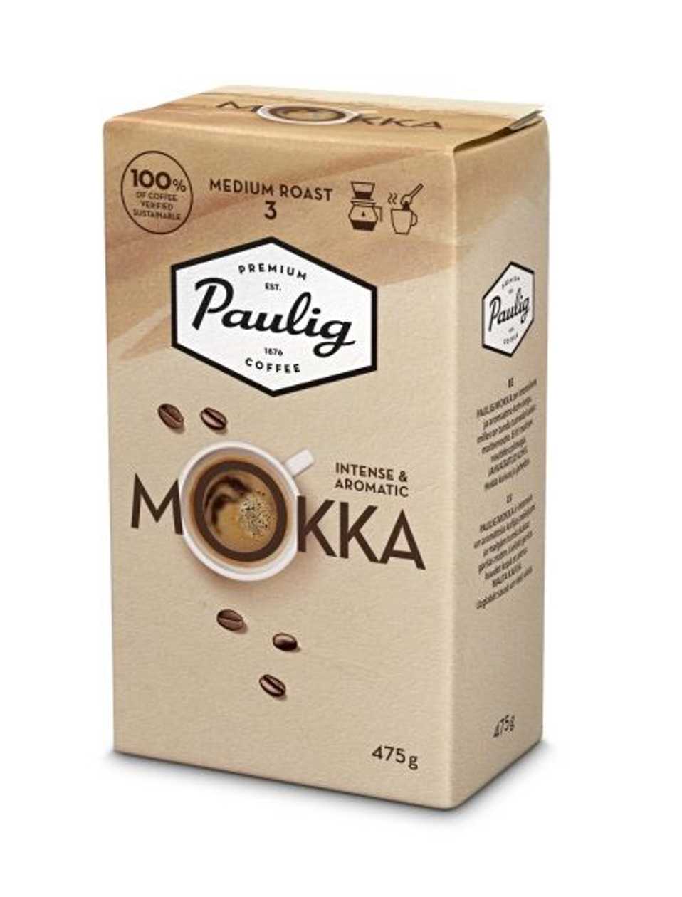 Coffee Paulig Mocca, ground, 475 g