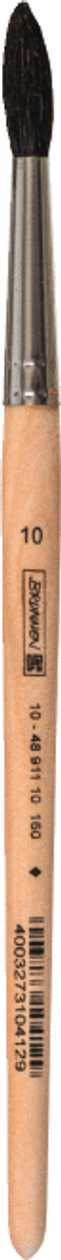 Brush Brunnen No. 10, Soft Round