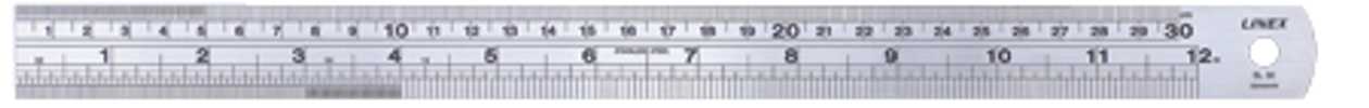 Ruler Steel Linex Sl30, 30 cm Metal