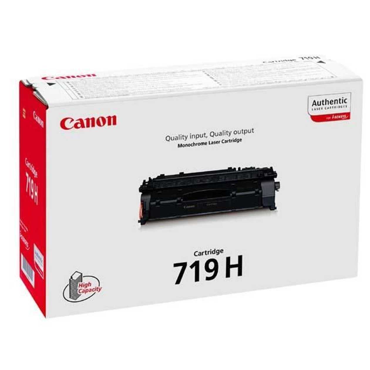 Toner Canon 719 Hc Must Bulky Black 6400 Lk Mf5840/5880/5940/5980 Mf 6140/6180 Lbp 6300/6310/6650/6670 Lbp 251/252/253 Mf411/416/418/419