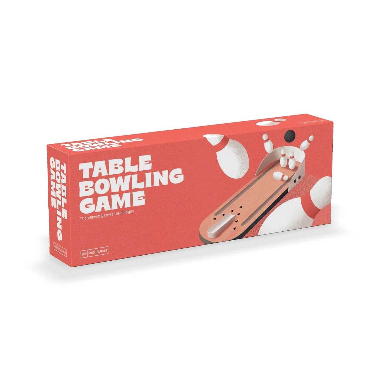 Table Bowling Wooden, 6+, Miquelrius