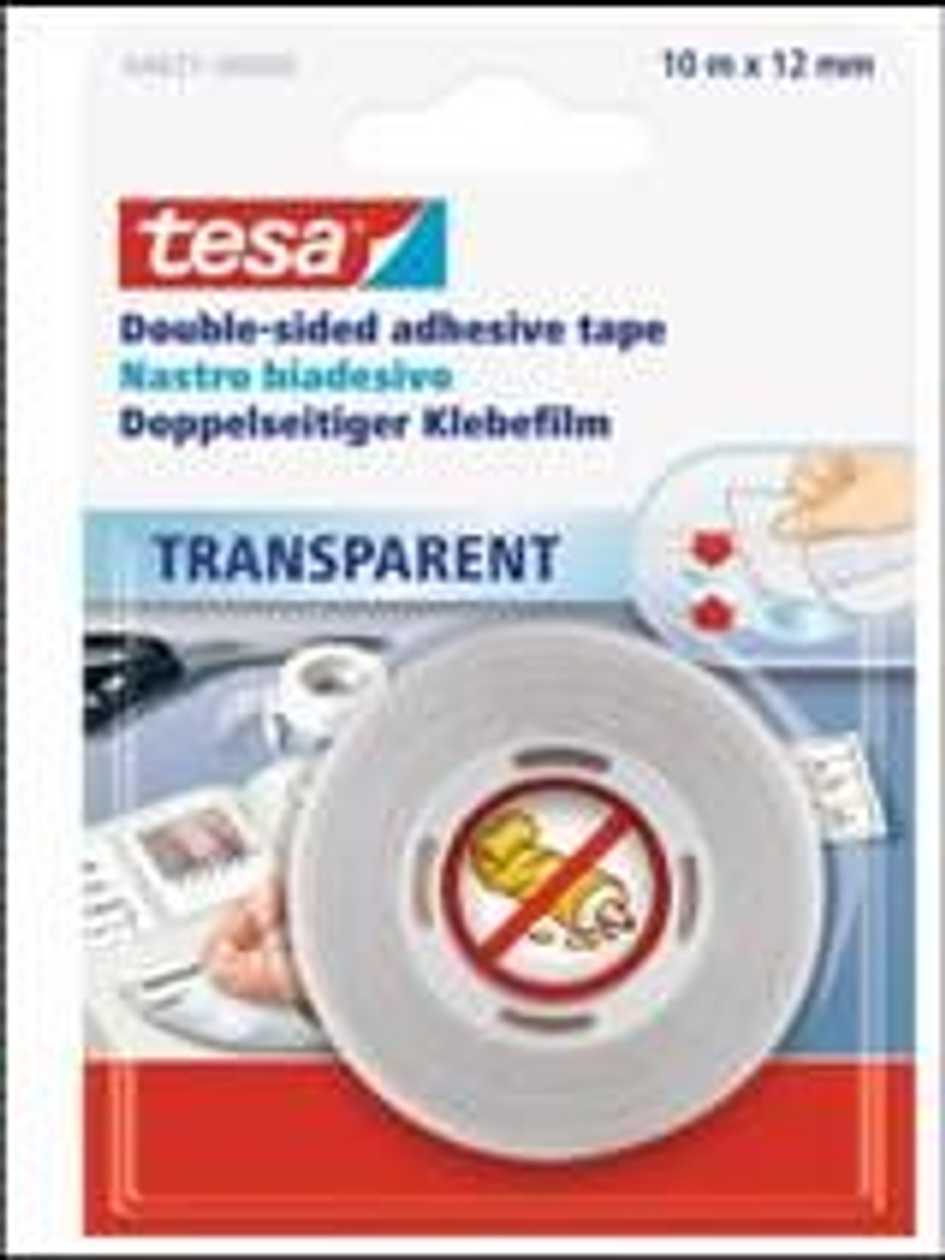 Double-sided Tape Tesa 10 mx12 mm Blister