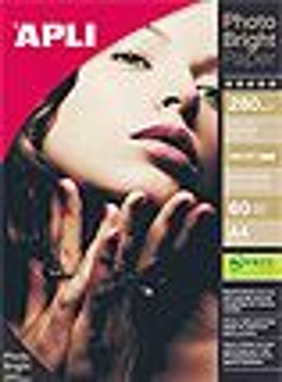 Photo Paper Apli A4 Photo Bright 280 g, 25 Sheets In A Pack