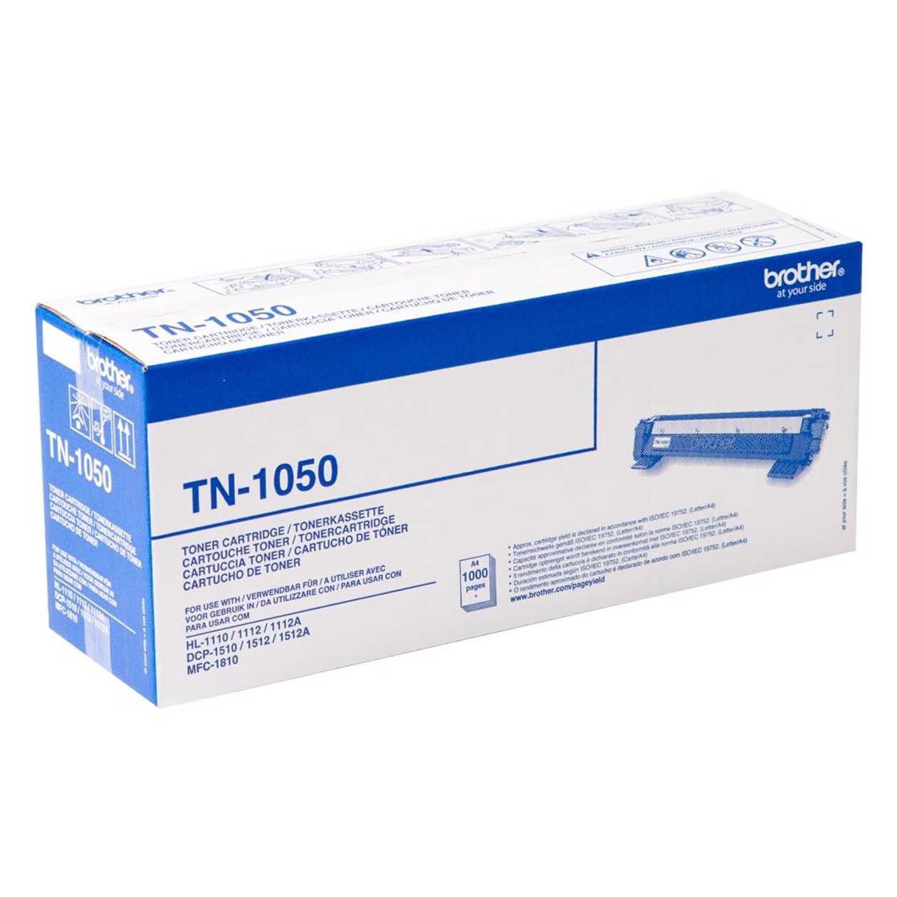 Toner Brother Tn 1050 1000 Lk@5%, Hl-1050, 1110, 1112, 1210w, Dcp-1050, 1510, 1610w