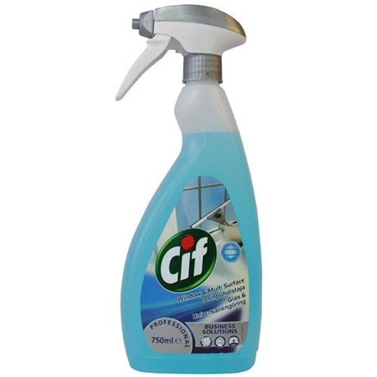 Cleaning Agent Cif Professional Windows And Multi Surface 750 ml
