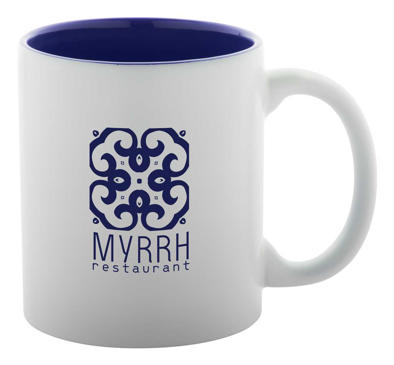 Mug Revery White with Blue, Engravable