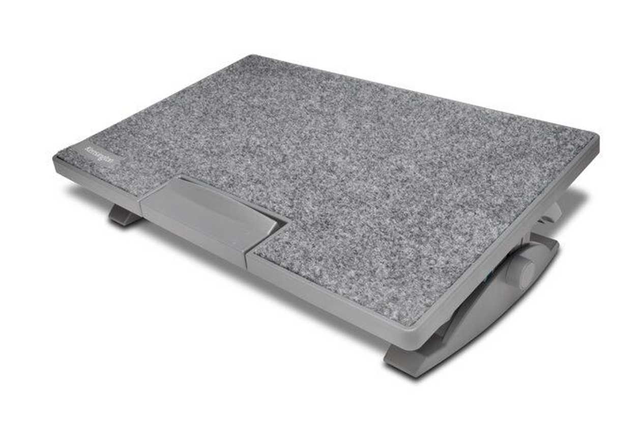 Footrest Kensington K50345eu Smartfit Solemate Pro Elite Ergonomic Foot Rest gray, Non-slip Textile Surface (h 90 mm/120 mm)