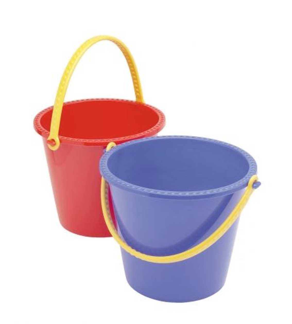 Sand Bucket, Height 18 cm, Capacity 2, 9 l, 5 pcs.