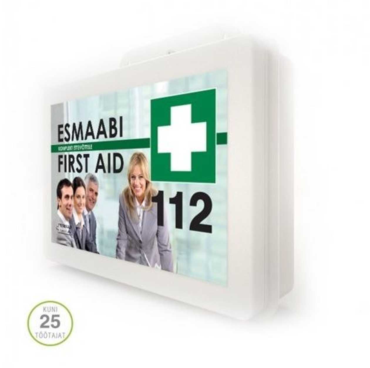 First Aid Kit For The Company In A Plastic Box (up To 25 Employees)