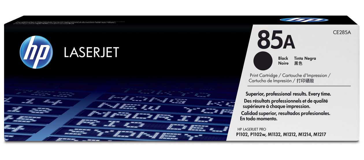 Toner Hp Ce285a Must 1600 Lk - Laserjet P1102w P1104w P 1106/w P 1107/w P1108/w P1109 M1130 M1132 M1136 M1210 M1212nf M1217nfw