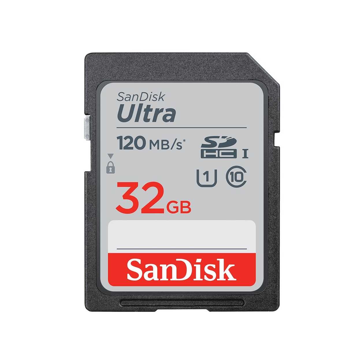 Memory Card Sandisk Secure Digital Ultra 32 gb Sdhc 120Mb/S Uhs-I Class10