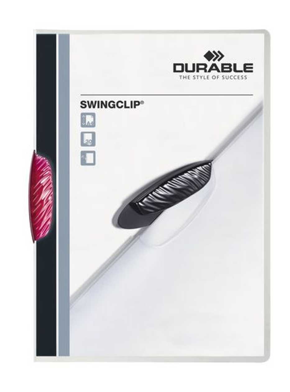 Wedge Lock Covers Durable Swingclip, Red