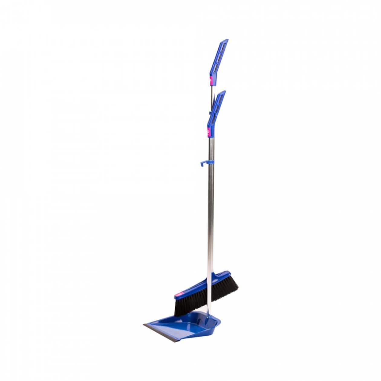 Brush+scoop with Long Handle Mclean (metal)