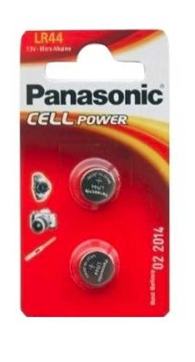 Batteries Panasonic Lr44l/2bb 2 Batteries In A Pack, (diam 11.6mmx5.4mm, 1.5v) A76 V13ga