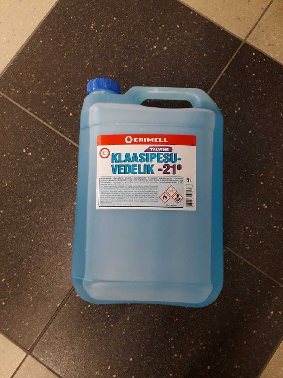 Car Windshield Washer Fluid Erimell -21c Winter 5l.