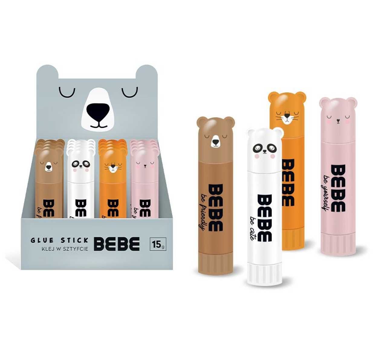 Glue Stick Interdruk 15 g Bebe Friends