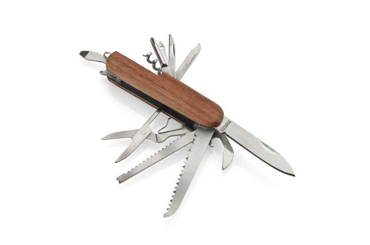 Pocket Knife Splinter Brown Wood