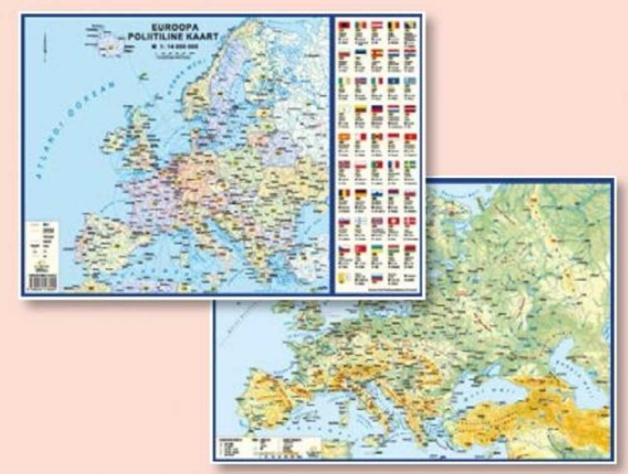 Study Map Europe A3