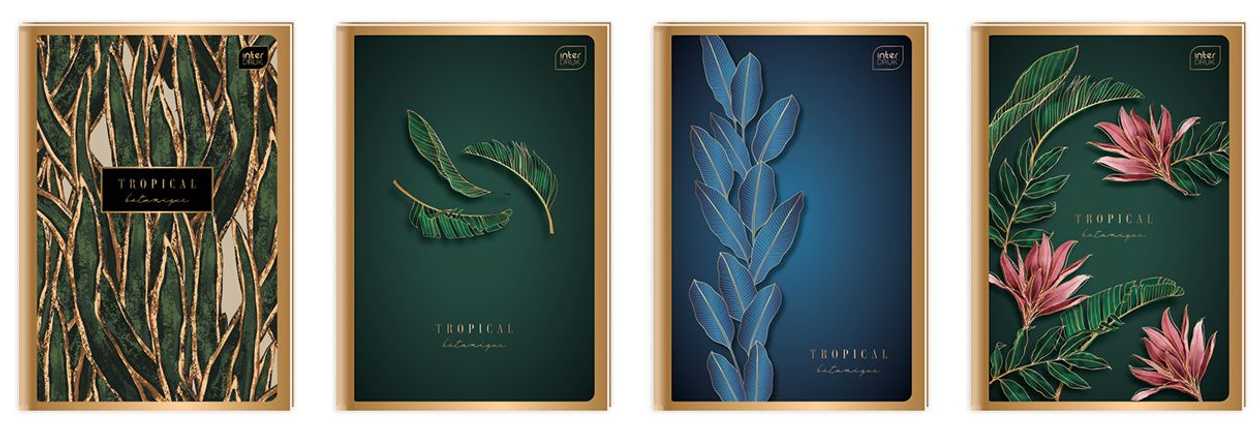 Notebook A6 96 Pages, Line, Hardcover, Metallic gold Assorted, Interdruk