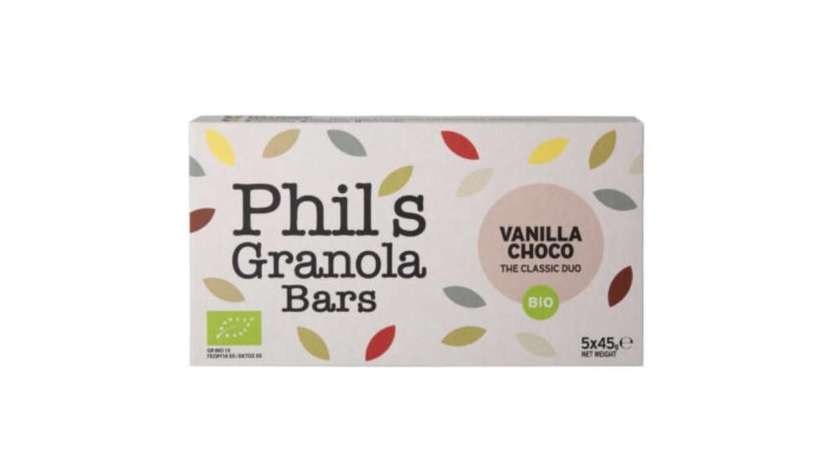 Phil's Granola Bar Vanilla&Choco 10gr