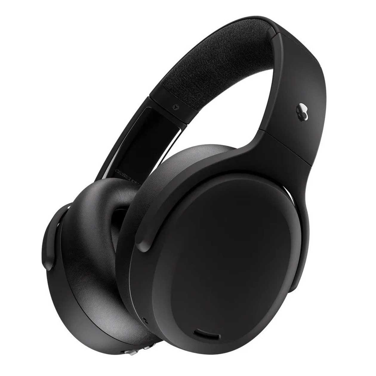 Headphones+Microphone Skullcandy Crusher Anc 2 - Black/Must Wireless Bluetooth5.0 40 mm Over-Ear USB-C Aux Travel-Bag; Skullcandy App