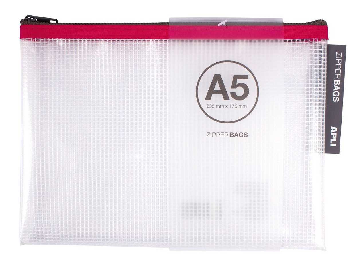 Film Pocket with Zipper A5 Apli Assortment
