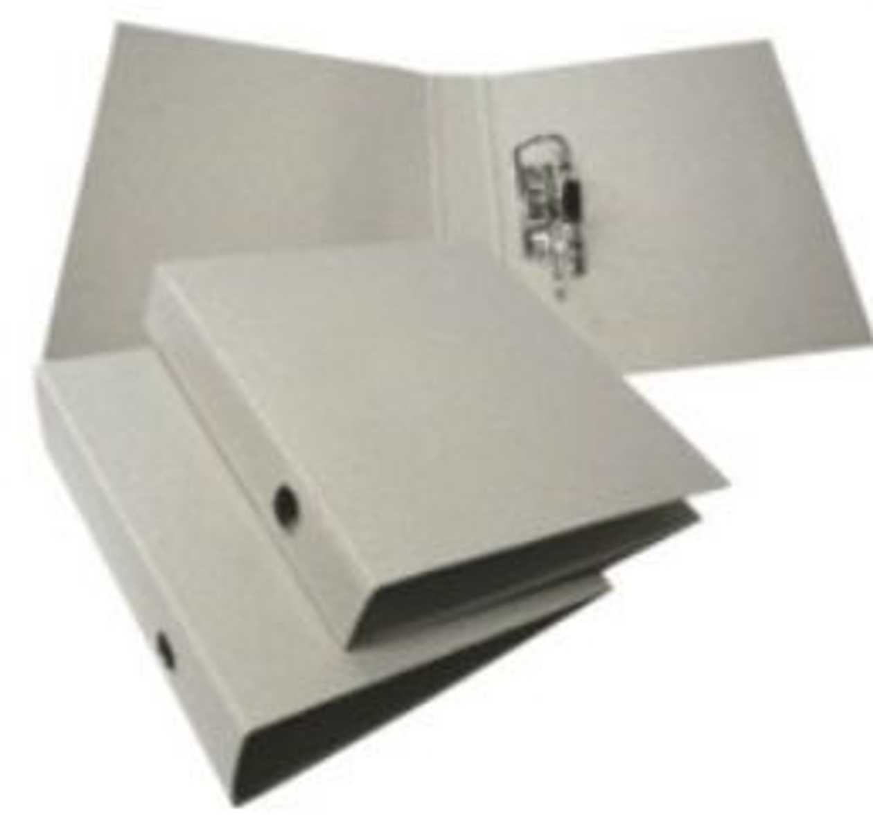 Archive File A4 8 cm, Strong Cardboard 1.5 mm, gray, Smlt