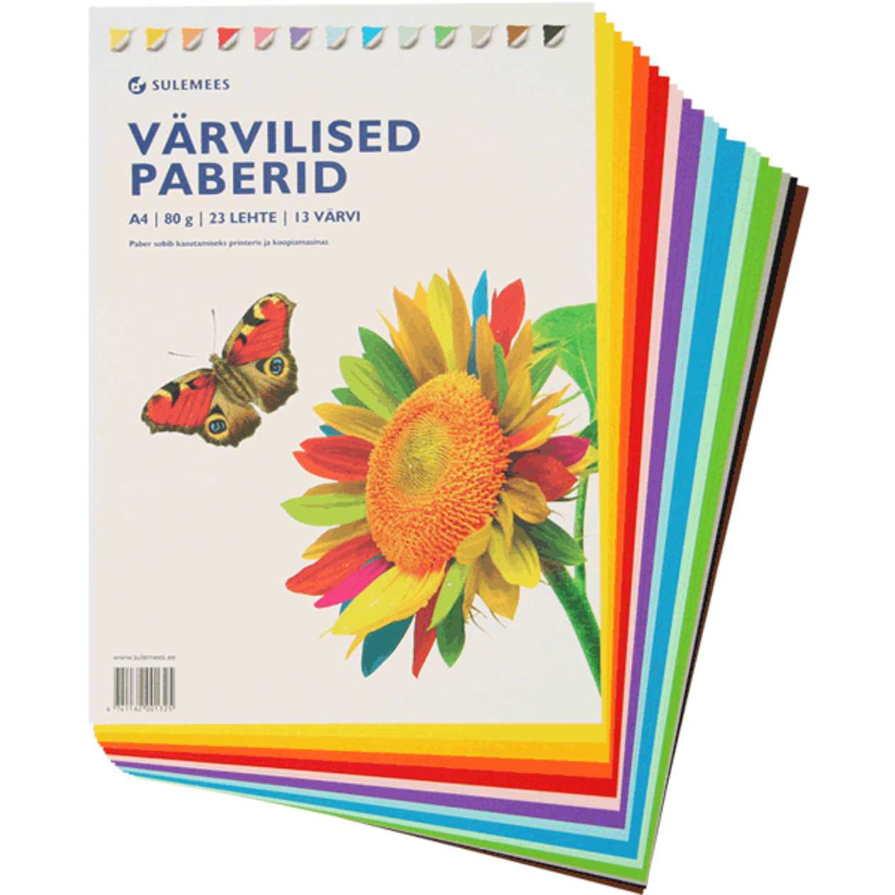 Colored Paper Mix 23 Sheets And 13 Colors In A Pack, 80 g
