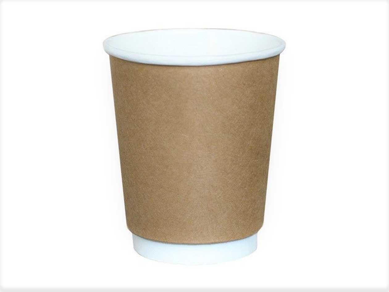 Coffee Cup, Kraft Thermocup, Brown, 250 ml, 25 pcs./Pk