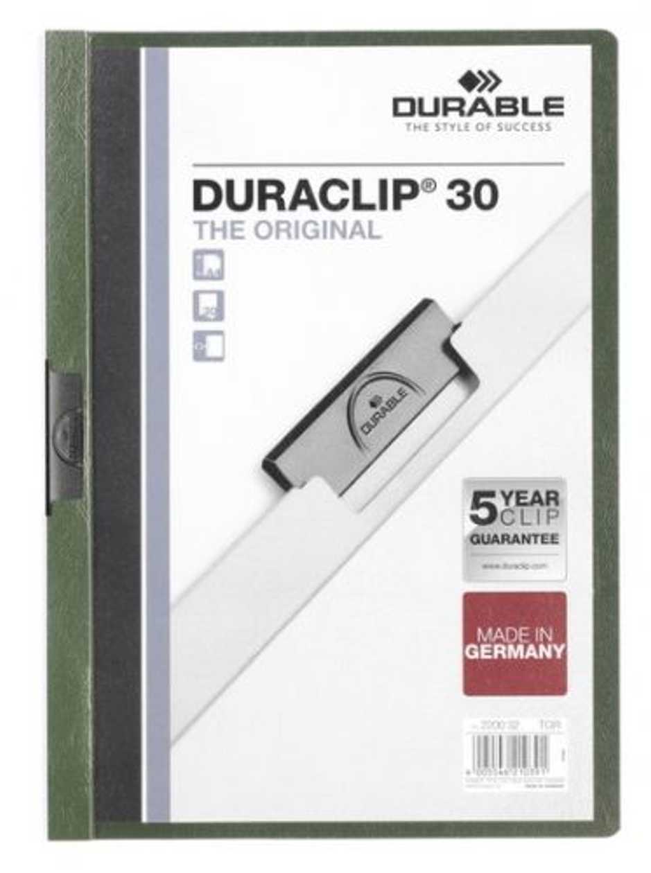 Lids with Wedge Lock Duraclip 30, green
