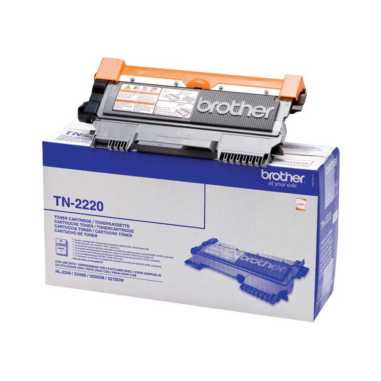Toner Brother Tn2220 2600 Lk@5%, Hl-2240d