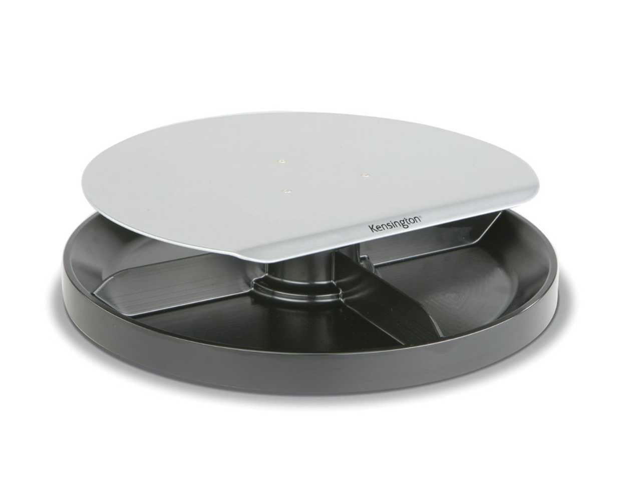 Monitor Stand Kensington Spin Station2 60049Eu grey/Hall Smartfit (5.7 cm-8.2 cm, Base 33 cm, Plate 30X25 cm), Up To 24'/18 Kg Kg
