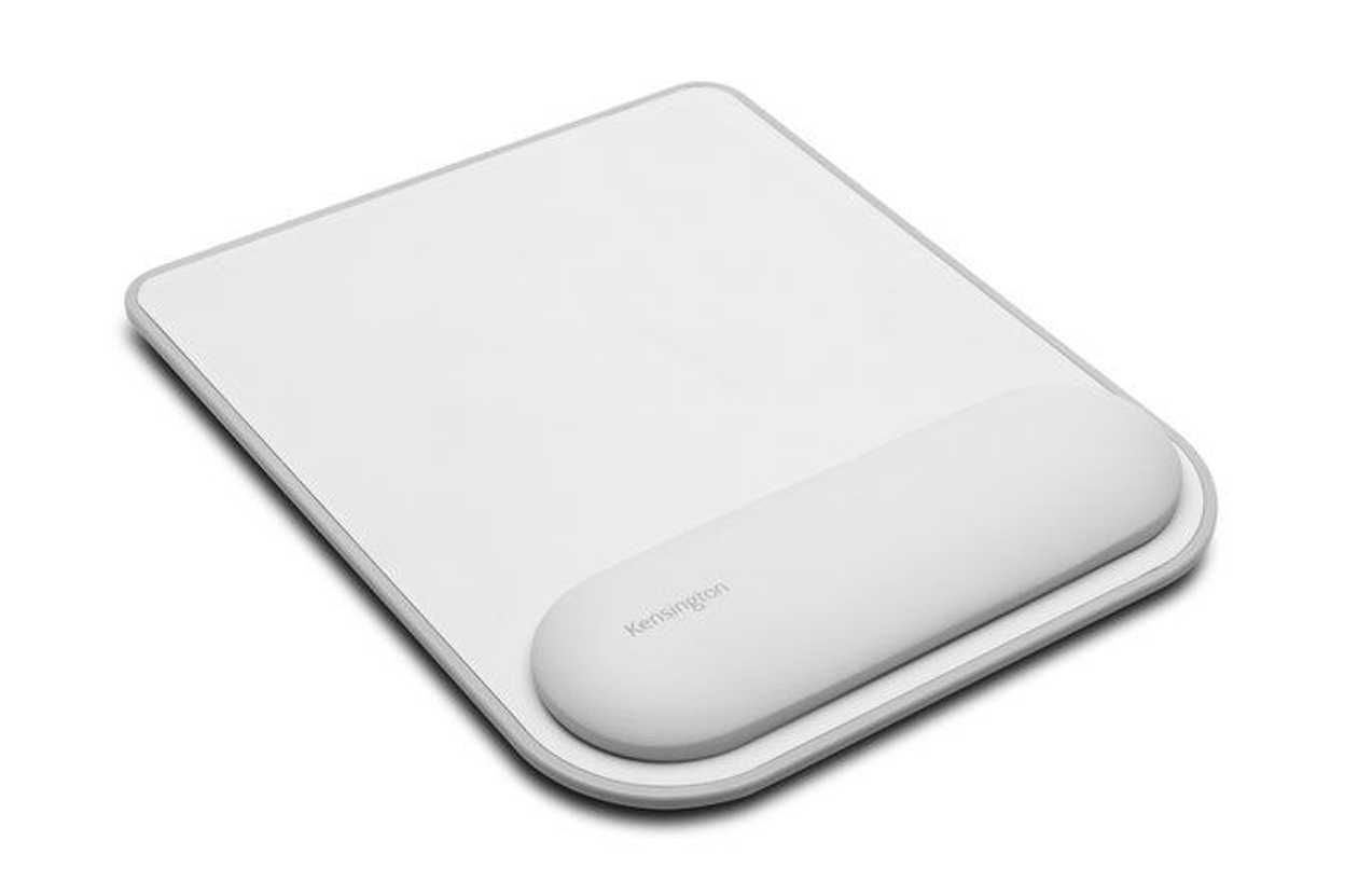 Mousepad With Wrist Rest Kensington K50437eu Ergosoft Wrist Rest Mouse Pad For Standard Mouse grey/gray, Device Height Min 25mm, 195x240x21mm