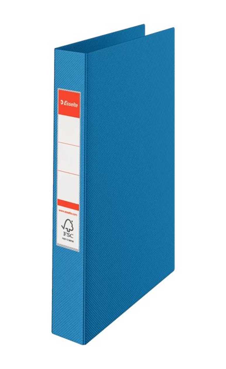 Ring Covers A4 25/30 mm 2 Rings Light Blue, Vivida