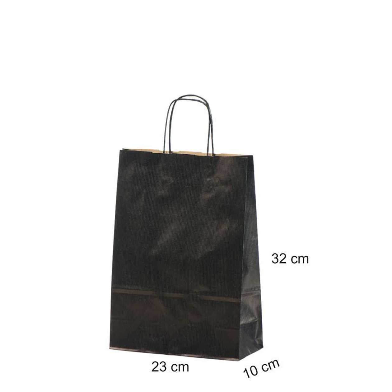 Gift Bag with Drawstrings 23X10X32 Black