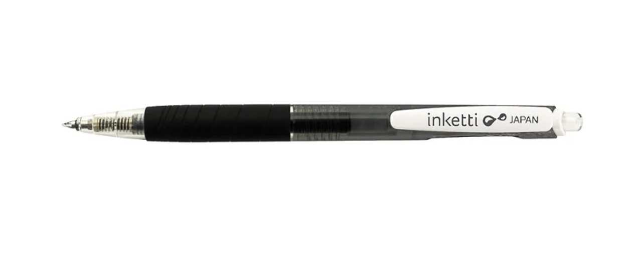 Gel Pen Penac Cch-10 Inketti 0.5 mm, with Click, Black