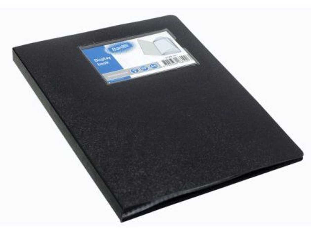 Menu Covers A5 20-pocket Black Bantex